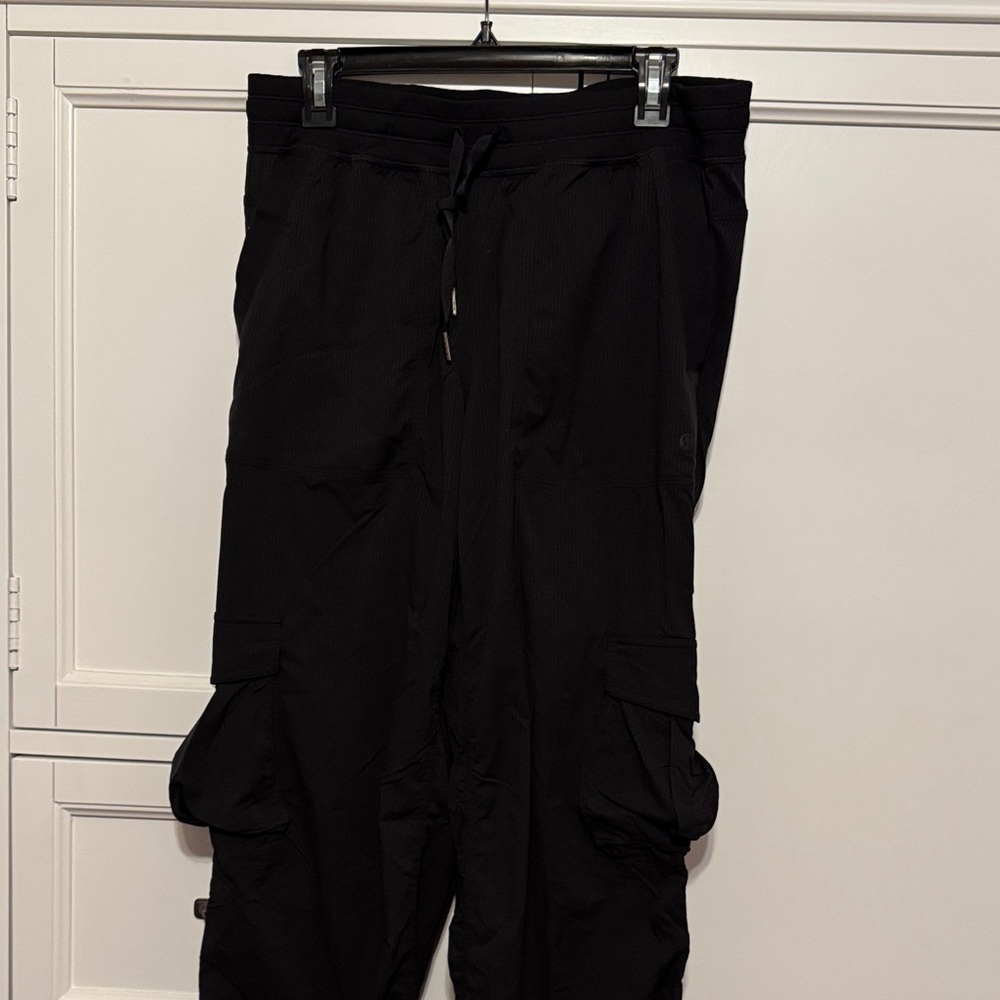 Lululemon Like New Black Dance Studio Cargo Pants